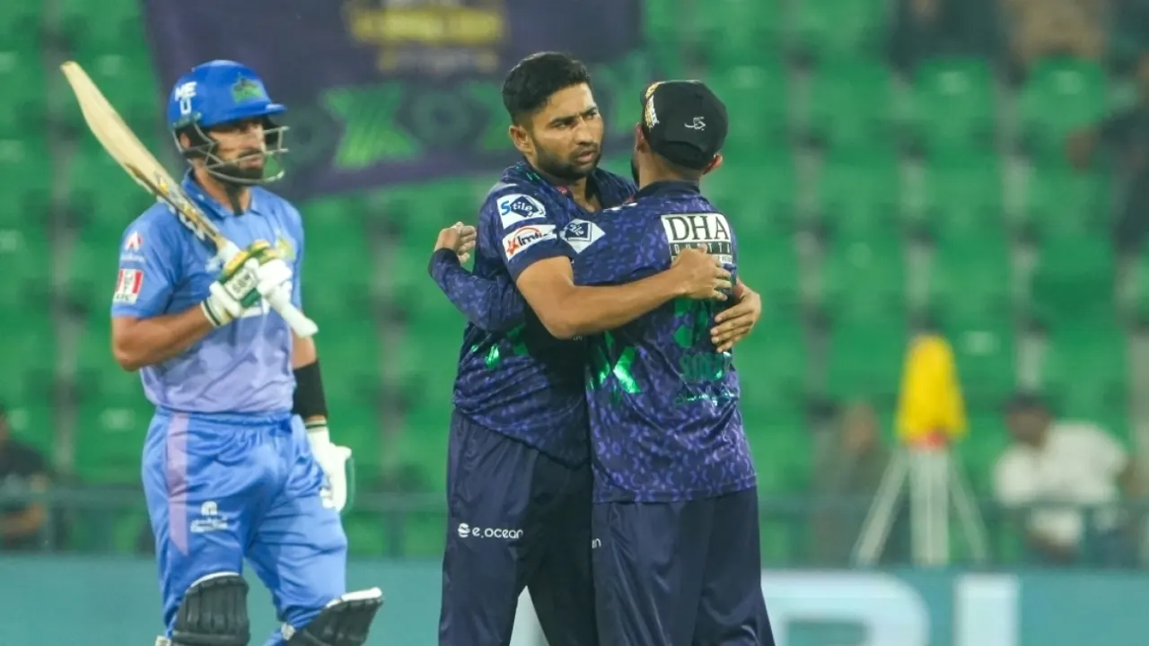 Shahzad, Shakeel and Allen Lead Gladiators' Demolition of Sultans: A Historic Victory in the PSL